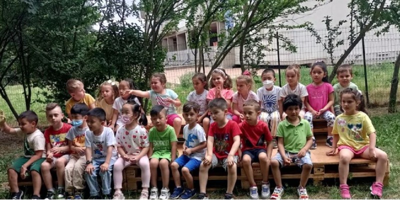 Foto di gruppo dei bambini