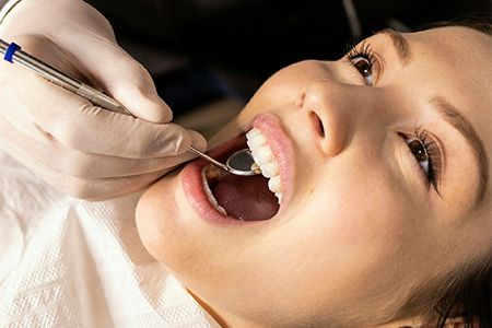 Cura dei denti  - card