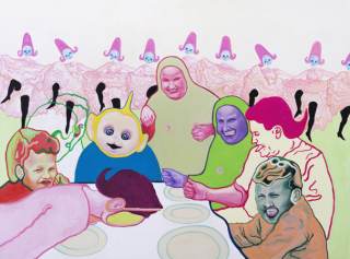 Foto a colori opera Buon Anno