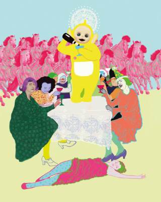 Foto a colori opera Festa