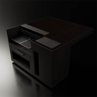 Foto a colori opera Aperto Dark