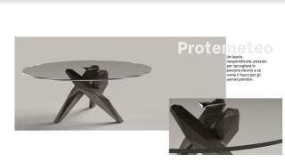 Foto a colori progetto grafico Prometeo