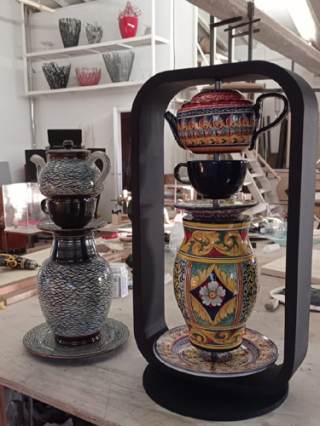 Foto a colori opera Caffettiere in ceramica