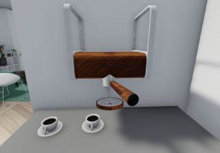 Foto a colori progetto digitale Caffè