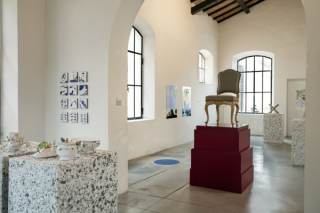 Foto a colori della mostra del Progetto Giovani Talenti