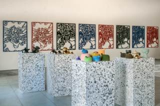 Foto a colori della mostra del Progetto Giovani Talenti