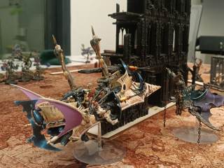 Foto delle miniature dipinte completamente