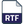 File con estensione rtf